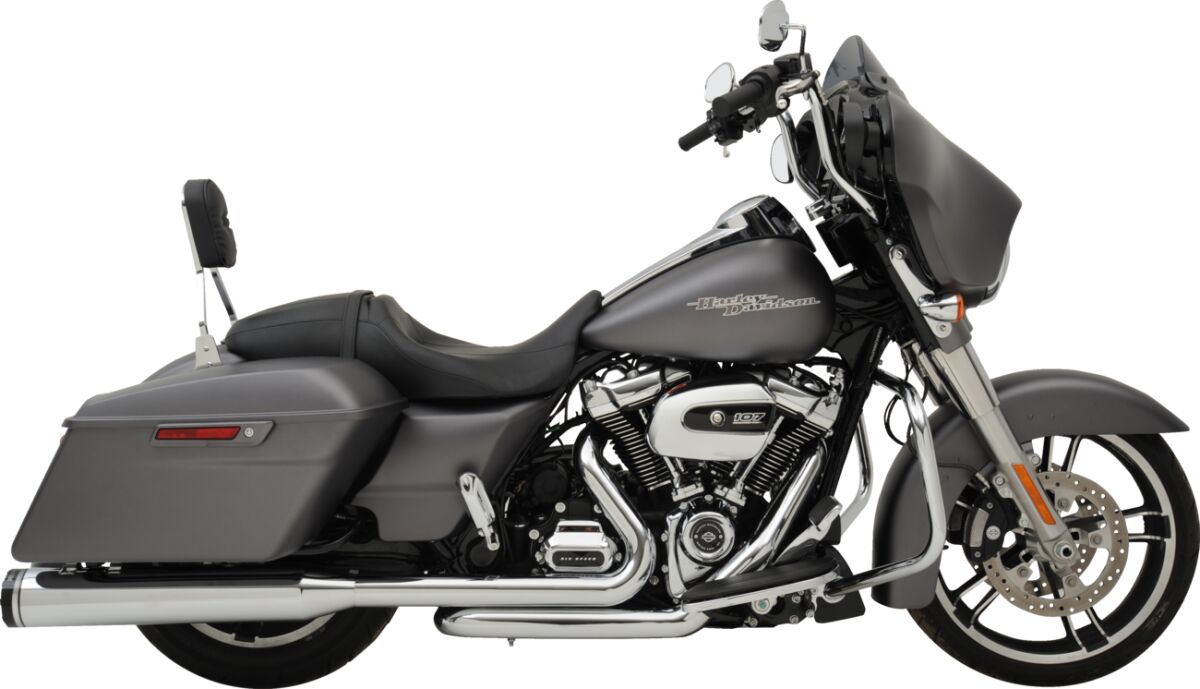 Khrome Werks Exhaust System 2 Into 2 High Performance Chrome Full Exhaust System Khrome Werks