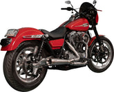 Trask Assault 2:1 Exhaust, Brushed Stainless - FXR Full Exhaust System Trask Performance