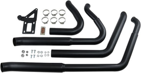 Exhaust System Pro Street Turn Out Black Bassani Xhaust