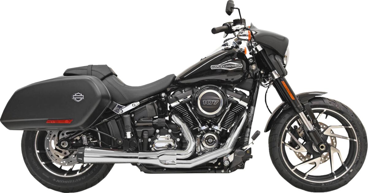Bassani Xhaust Exhaust 2 1 Roadrage Flsb/Fx Bassani Xhaust