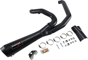 Bassani Xhaust Exhaust 2 1 Road Rage Short SYSTEMS FOR HARLEY Bassani Xhaust