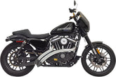 Bassani Xhaust Sweeper Radius Exhaust System, Chrome - 14-20 Sportster Full Exhaust System Bassani Xhaust