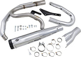 S&S Cycle 2 1 Exhaust Chrome M8 Softail Full Exhaust System S&S Cycle