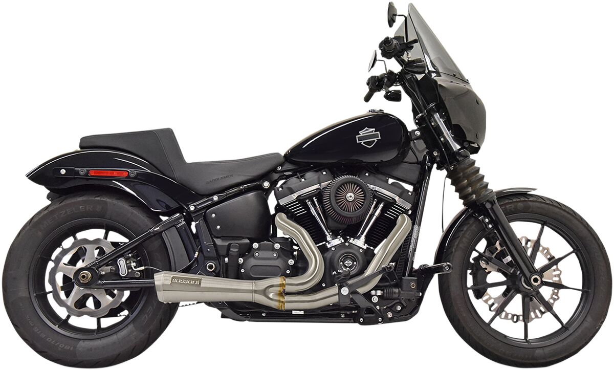 Bassani Xhaust Exhaust 2 1 Short Ripper Iii SYSTEMS FOR HARLEY Bassani Xhaust