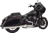 Bassani Xhaust Road Rage High Horsepower 2:1 Exhaust System, Chrome - 17+ Touring Full Exhaust System Bassani Xhaust