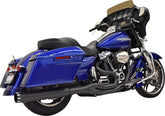 Bassani Xhaust Road Rage High Horsepower 2:1 Exhaust System, Black - 17+ Touring Full Exhaust System Bassani Xhaust