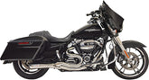 Bassani Xhaust Road Rage II Mid-Length 2:1 Exhaust System, Chrome - 17+ Touring Full Exhaust System Bassani Xhaust