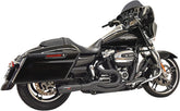Bassani Xhaust Road Rage II Mid-Length 2:1 Exhaust System - 17+ Touring Full Exhaust System Bassani Xhaust