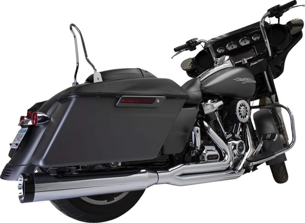 Khrome Werks Exhaust 2:1 M8 Fl Chrm SYSTEMS FOR HARLEY Khrome Werks