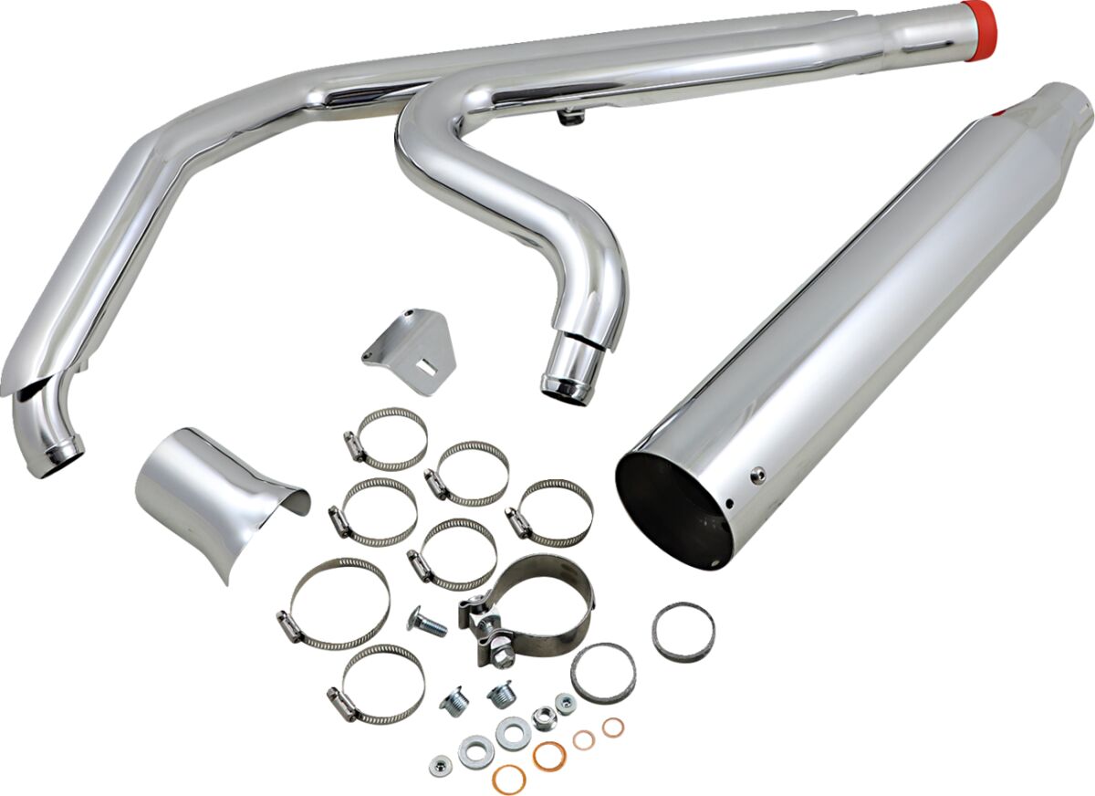 Khrome Werks Exhaust 2:1 M8 Fl Chrm SYSTEMS FOR HARLEY Khrome Werks