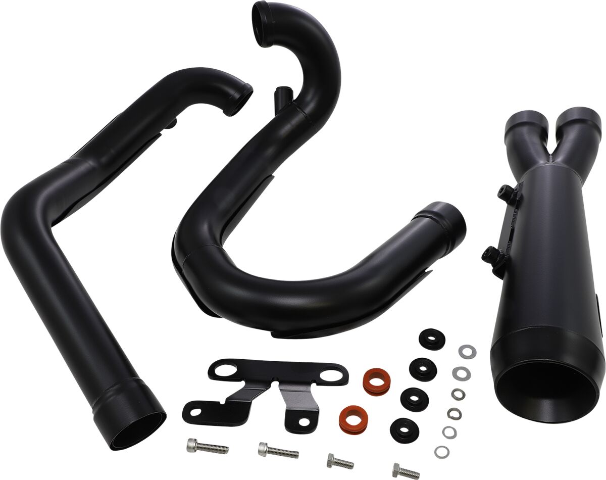Assault 2:1 Exhaust - 07+ V-Rod Full Exhaust System Trask Performance