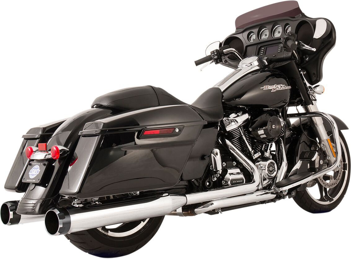 S&S Cycle Exh Ed.50 S Chr/Thr 17 20 Full Exhaust System S&S Cycle