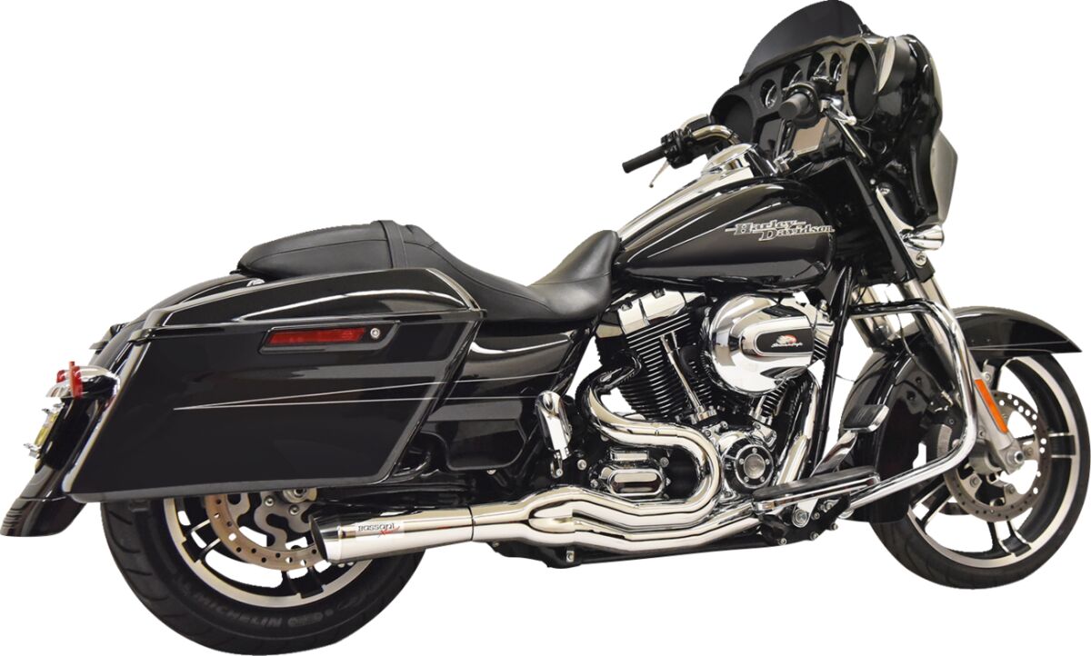 Bassani Xhaust Exhaust 2:1 Mega Ch 95 06 SYSTEMS FOR HARLEY Bassani Xhaust