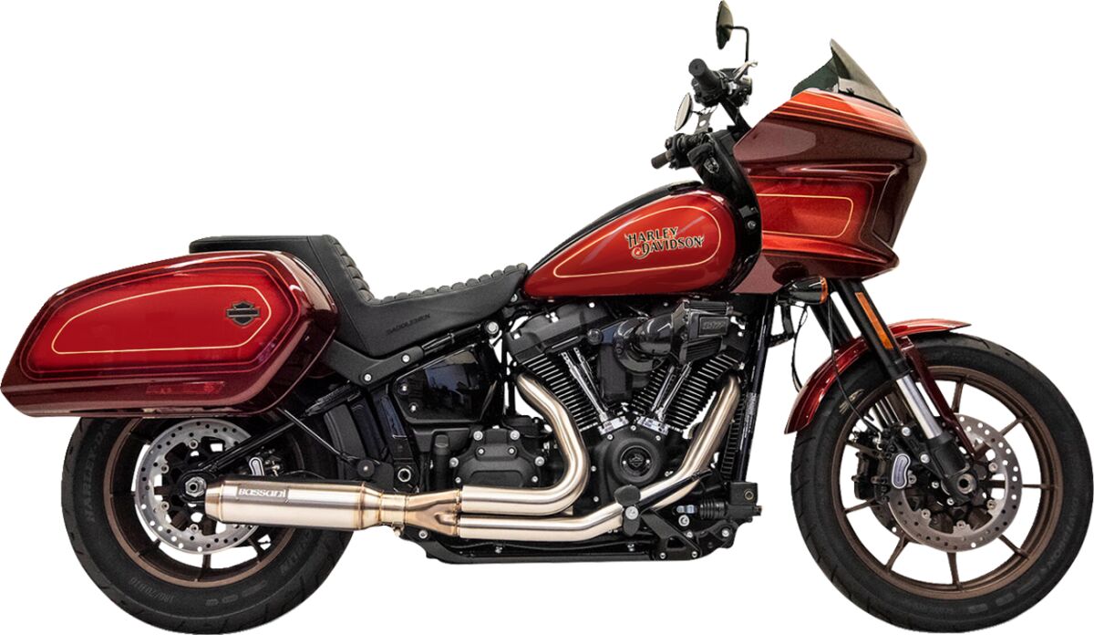 Bassani Xhaust Road Rage 2:1 Super Bike Exhaust System - 18+ Softail Full Exhaust System Bassani Xhaust