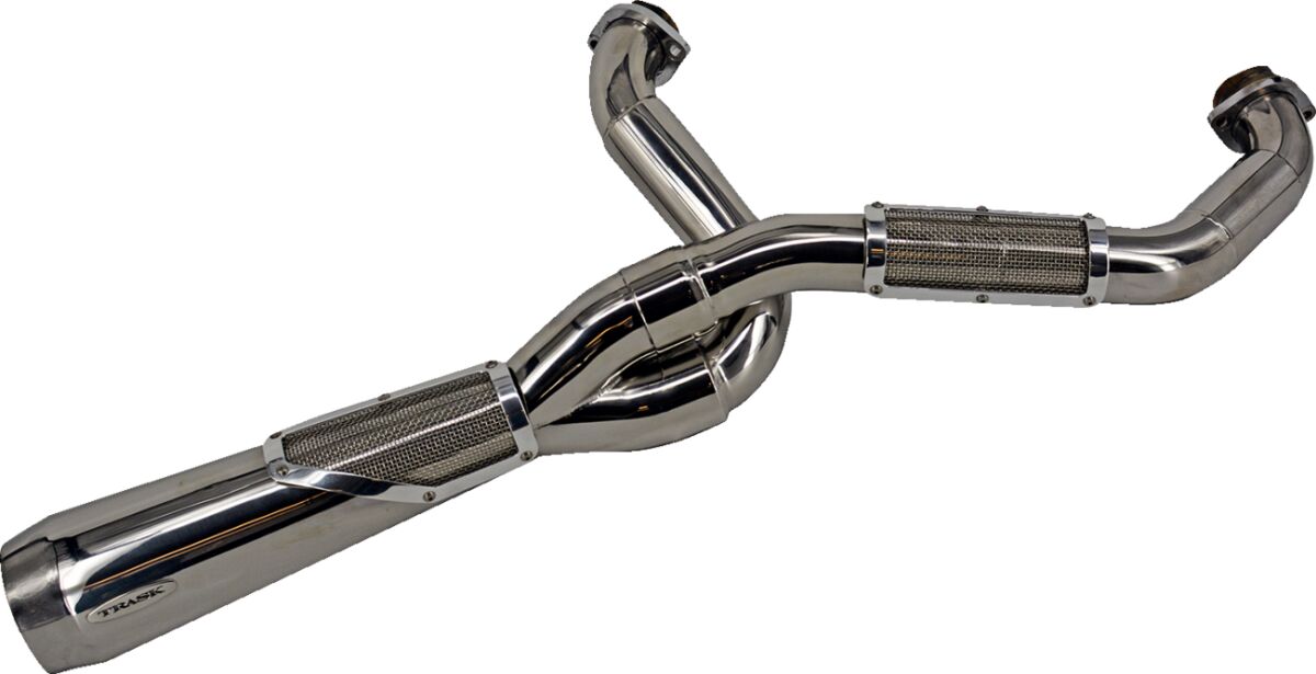 Trask Big Sexy 2:1 Exhaust, Polished - 07-16 Touring Full Exhaust System Trask Performance