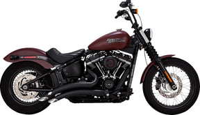 Exhaust Big R Blk.18+Sbob Vance & Hines