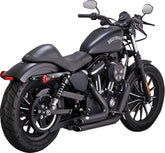 Exhaust S Sht Stag Blk.Xl Vance & Hines Default Title