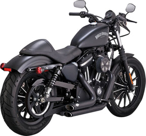 Exhaust S Sht Stag Blk.Xl Vance & Hines Default Title