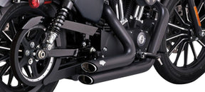 Exhaust S Sht Stag Blk.Xl Vance & Hines