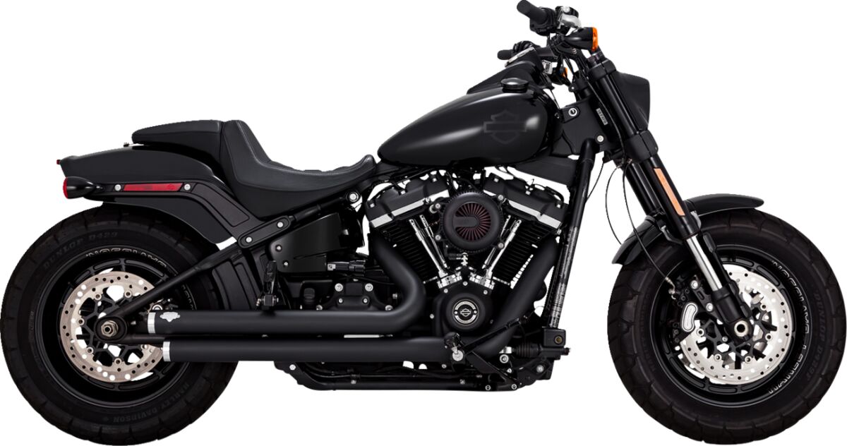 Exhaust B Sht Stag.Blk.St Vance & Hines