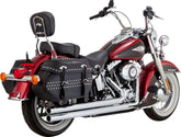 Vance & Hines Big Shots Long Exhaust, Chrome - 86-17 Softail Full Exhaust System Vance & Hines