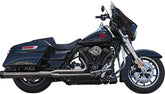 S&S Cycle Exhaust 2:1 Sidewinder, Lava Chrome, Race Only, 2017 2023 M8 Full Exhaust System S&S Cycle
