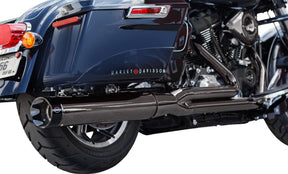 S&S Cycle Exhaust 2:1 Sidewinder, Lava Chrome, Race Only, 2017 2023 M8 Full Exhaust System S&S Cycle