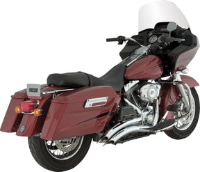 Vance & Hines Big Radius Exhaust, Chrome - 07-09 Touring Full Exhaust System Vance & Hines