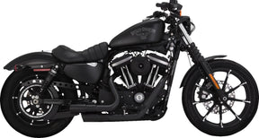 Exhaust Mini Grenades 04 13 Xl Matte Black Vance & Hines