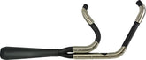 Trask Assault 2:1 Exhaust, Black +18 Softail w/ Saddle Bags Full Exhaust System Trask Performance