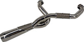 Trask Big Sexy 2:1 Exhaust, Polished - 18+ Softail w/ Factory Saddlebags Full Exhaust System Trask Performance