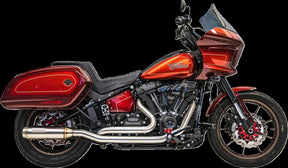 Bassani Xhaust Road Rage True Dual Exhaust System - +18 Softail Full Exhaust System Bassani Xhaust