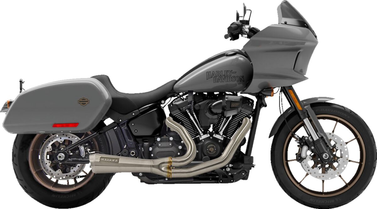 Exhaust 2:1 Road Rage 2 Ripper Short 49 C Ss M8 Softail Bassani Xhaust Default Title