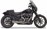 Bassani Xhaust Road Rage III Ripper Short 2:1 Exhaust System - +18 Softail Full Exhaust System Bassani Xhaust