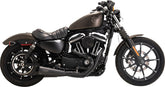 Vance & Hines Upsweep 2:1 Exhaust, Black - 14-22 Sportster Full Exhaust System Vance & Hines