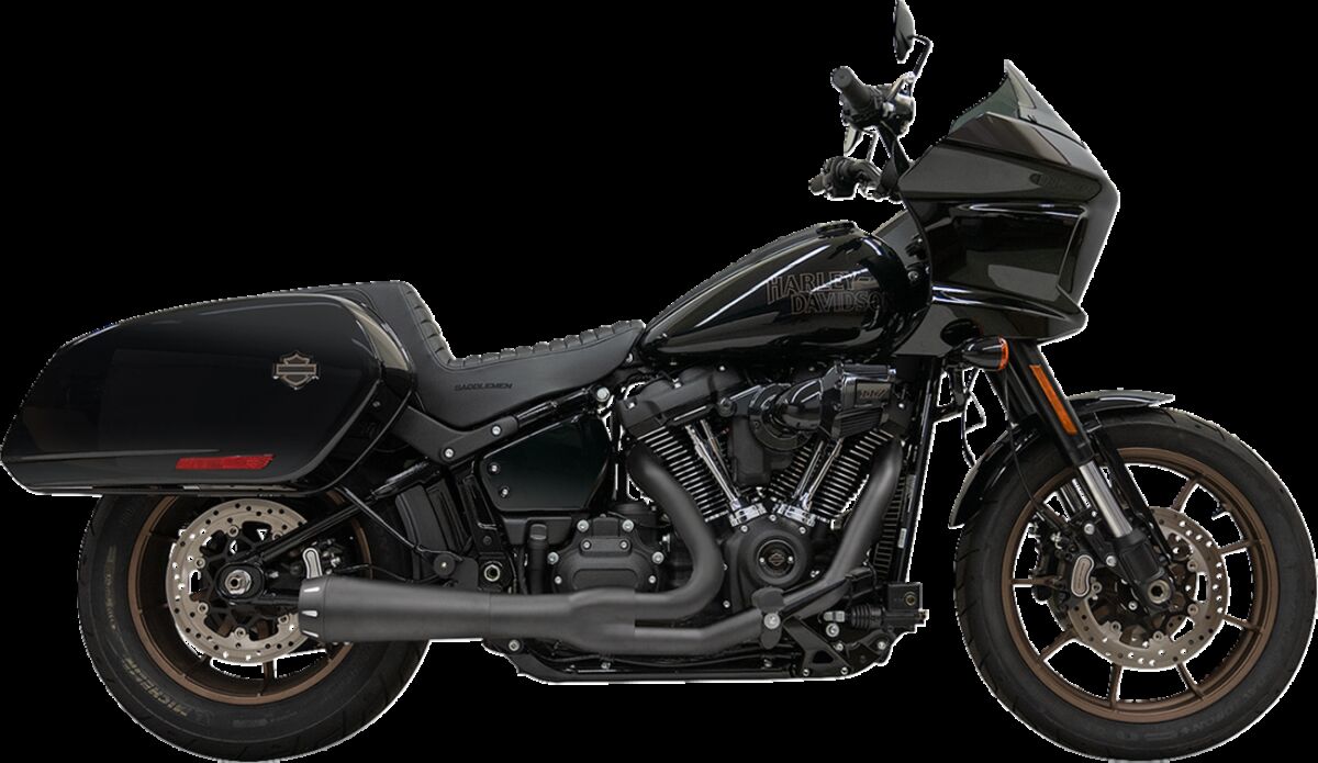 Bassani Xhaust Exhaust 2:1 Road Rage 49 State Bk M8 Low Rider St & Sport Glide Full Exhaust System Bassani Xhaust