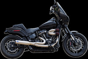 S&S Cycle Exhaust 2:1 Qualifier Race Only Stainless M8 Softail 2018 23 Full Exhaust System S&S Cycle