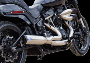 S&S Cycle Exhaust 2:1 Qualifier Race Only Stainless M8 Softail 2018 23 Full Exhaust System S&S Cycle