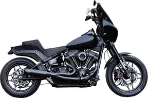 S&S Cycle Exhaust 2:1 Qualifier Race Only Black M8 Softail 2018 23 Full Exhaust System S&S Cycle
