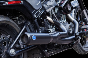 S&S Cycle Exhaust 2:1 Qualifier Race Only Black M8 Softail 2018 23 Full Exhaust System S&S Cycle