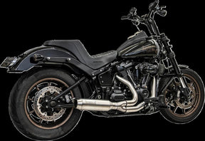 Bassani Xhaust Exhaust 2:1 Super Bike Ss W/Cat 49 C 4"Muffler M8 Softail18 23 Full Exhaust System Bassani Xhaust