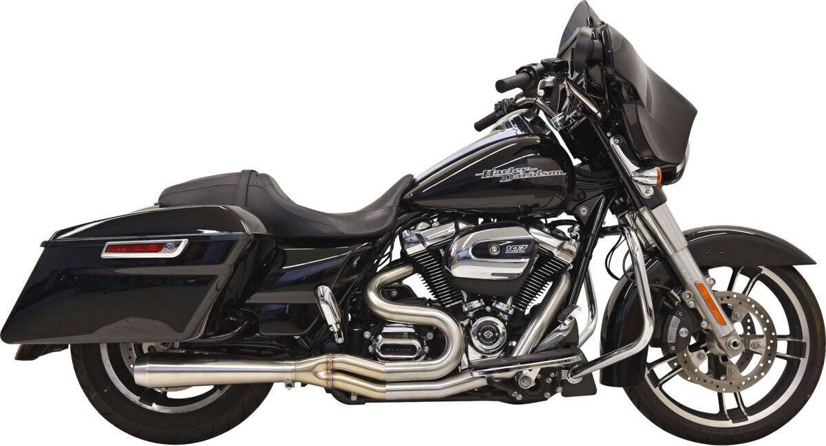 Bassani Xhaust Exhaust 2:1 Road Rage 3 Ss Mid 49 State M8 Touring Full Exhaust System Bassani Xhaust