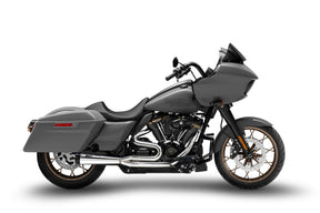 Zard Full Exhaust System Hd Touring 2in1 Polished E4/E5 Full Exhaust System Zard