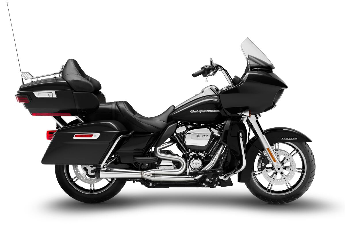 Zard Full Exhaust System Hd Touring 2in1 Polished E4/E5 Full Exhaust System Zard
