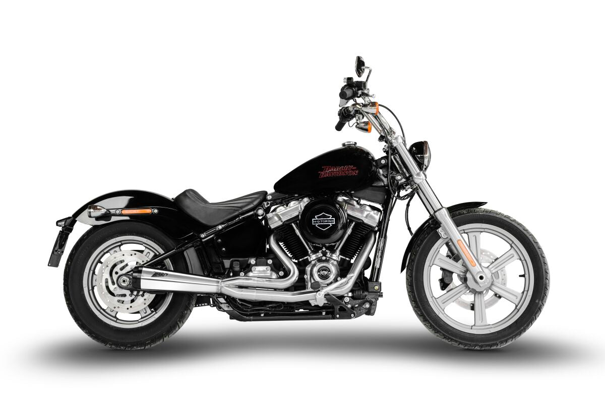 Zard Full Exhaust System Hd Softail 2in1 Polished E4/E5 Full Exhaust System Zard