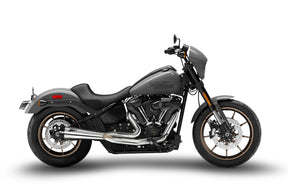 Zard Full Exhaust System Hd Softail 2in1 Polished E4/E5 Full Exhaust System Zard