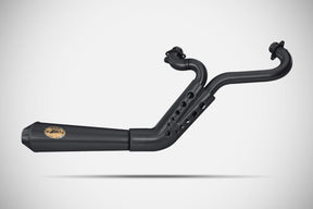 Zard Conical Full Exhaust System Hd Sportster 2in1 Black Full Exhaust System Zard