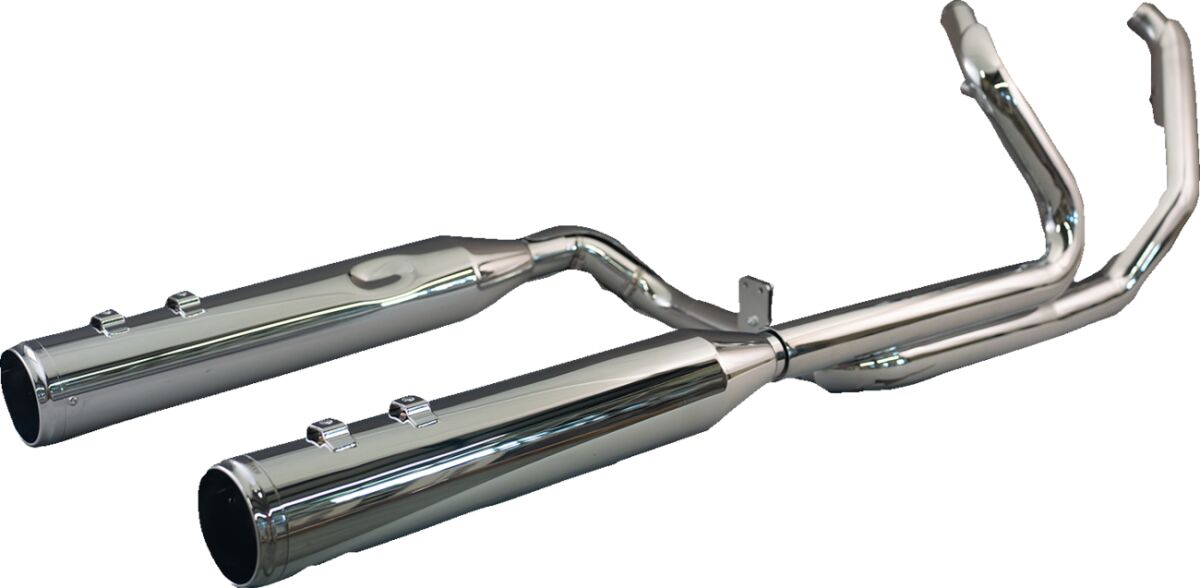 Khrome Werks Exhaust Sys M8 Dom 2 2 Race Tip Chrome Full Exhaust System Khrome Werks
