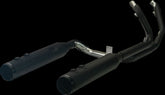 Khrome Werks Exhaust Sys Tc Dom 2 2 Race Tip Black Full Exhaust System Khrome Werks