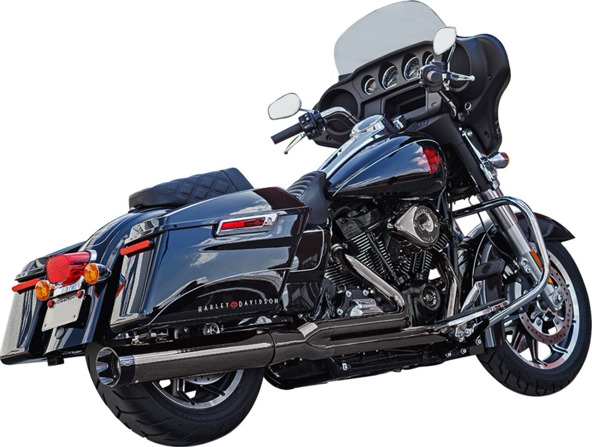 S&S Cycle Exhaust 2:1 Sidewinder Lava Ch SYSTEMS FOR HARLEY S&S Cycle